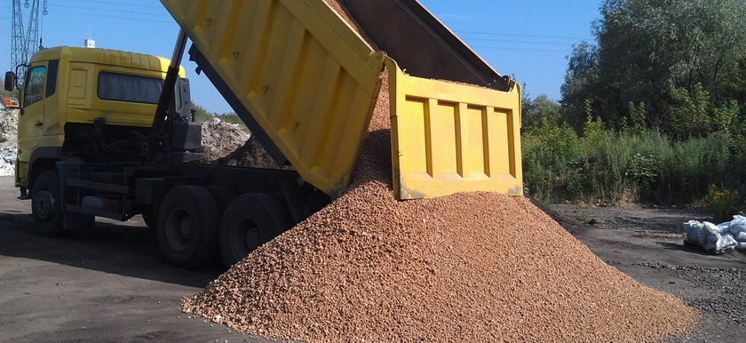 Купить смесь песка и гравия с доставкой